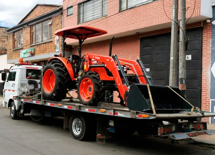 transporte de equipo pesado